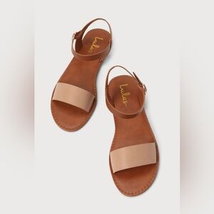 Lulus Natural flat sandals